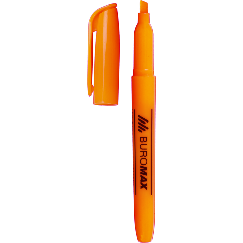 Маркер BUROMAX Jobmax текстовий (BM.8903-11), помаранчевий